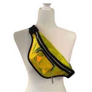Lancôme Holographic Yellow Fanny Pack LANCOME 2022 Limited Edition